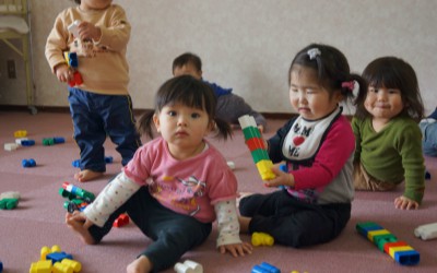 ０・１歳児室内遊び