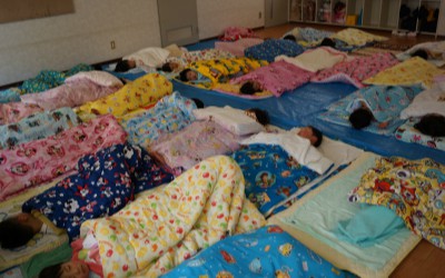 ３歳児お昼寝