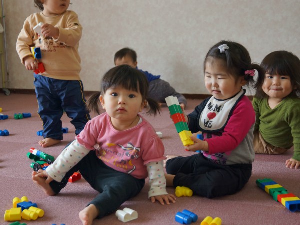 ０・１歳児室内遊び