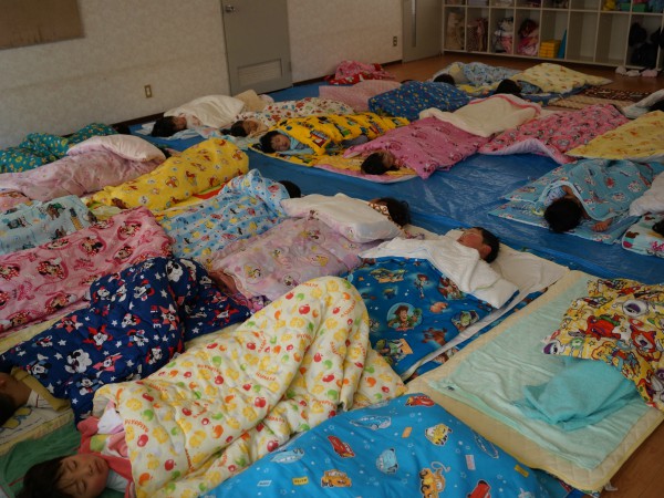３歳児お昼寝